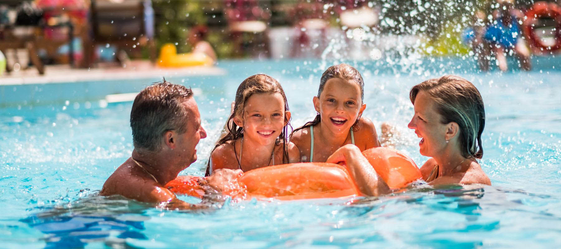 Bradenton pool family time